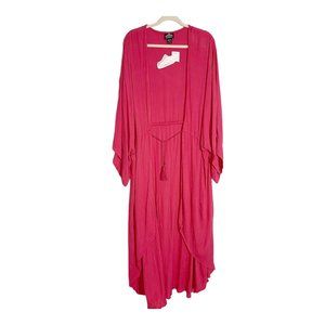 Women’s Angie Tie Cover-Up, Pink, Size L